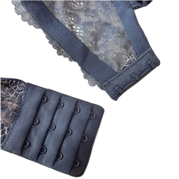 Victoria’s Secret Dream Angel Gray Demi Lace Bra Women’s 38DDD - Picture 7 of 10